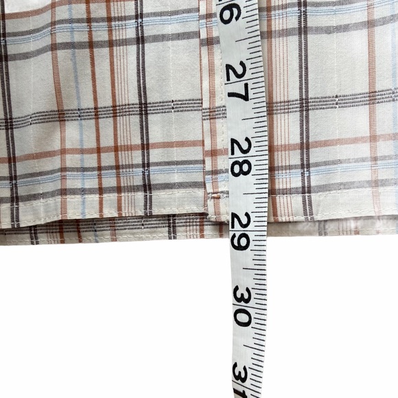 GH Bass Mens Plaid Casual Button Up Shirt,Small - Picture 7 of 8